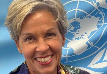 Un retrato de Louise Aubin, Coordinadora Residente de la ONU en Níger