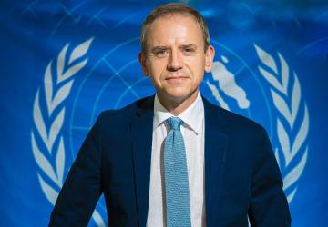 Photo officielle de Stephen Jackson, le nouveau Coordonnateur résident au Kenya. 