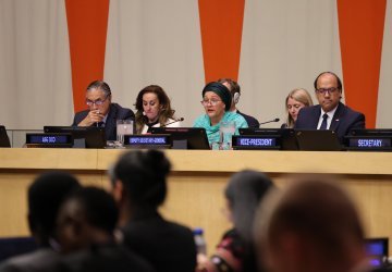 La Vicesecretaria General de las Naciones Unidas.