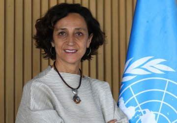 La Coordinadora Residente de las Naciones Unidas en Colombia.