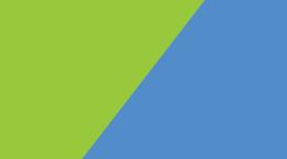 Portada del documento con fondo verde y azul.