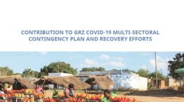 African ladies are selling their produce in an open-air market