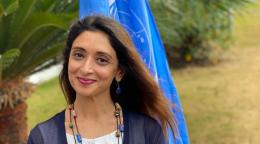 Photo officielle de Zahira Virani, la nouvelle Coordonnatrice résidente en Angola.