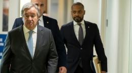  UN Photo/Mark Garten | الأمين العام للأمم المتحدة أنطونيو غوتيريش