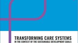 The cover of a UN policy paper on transforming care systems