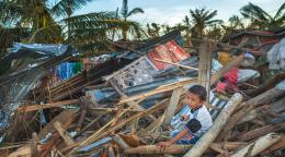 Typhoons have caused widespread damage in the Philippines.