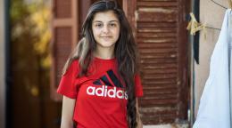 A young girl in Lebanon
