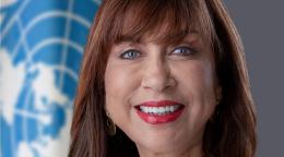 A portrait image of the new UN Resident Coordinator in Mali.