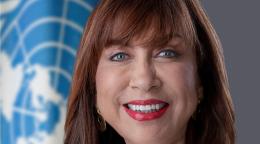 Une image portrait de la nouvelle Coordonnatrice résidente des Nations Unies au Mali.