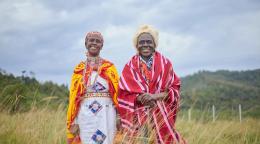 Two Indigenous women in Kenya.