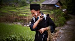 Коренная жительница Вьетнама.