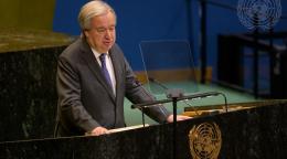 The UN Secretary-General addresses the Permanent Forum on Indigenous Issues.