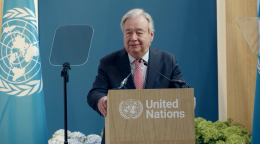 UN Secretary-General António Guterres.