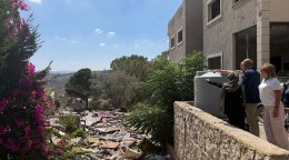 The UN Resident and Humanitarian Coordinator in Lebanon and partners observe damages after hostilities in Lebanon.