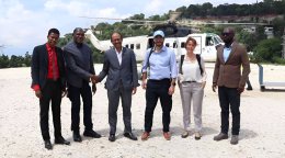 Représentants de l'ONU en Haïti.