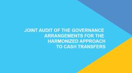 Portada del documento con triángulos en dos tonos de azul y amarillo.