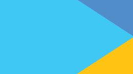 Portada del documento con fondo en amarillo y dos tonos de azul.