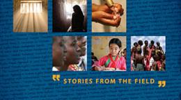 Portada del documento con un fondo azul marino y una serie de seis fotos presentadas a manera de mosaico.