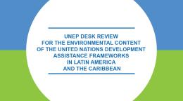 Portada del documento con fondo azul y verde.