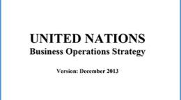 Portada del documento con fondo blanco y el logo de la ONU en Zambia.