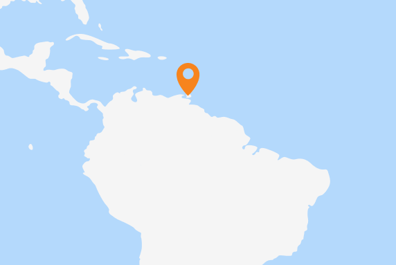 Trinidad & Tobago map