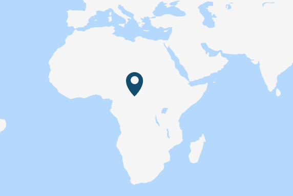 Map of Central Africa