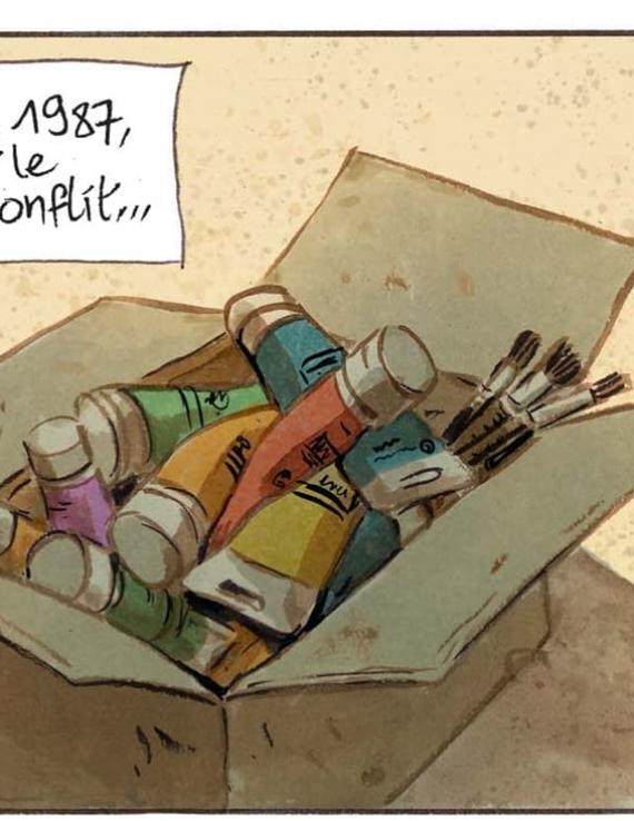 L’Œil du marabout, de Jean-Denis Pendanx  © Éditions Daniel Maghen, 2024 - UNICEF