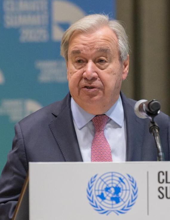 Secretary-General Addresses the Climate Summit 2025, a high-level special event on Climate Action