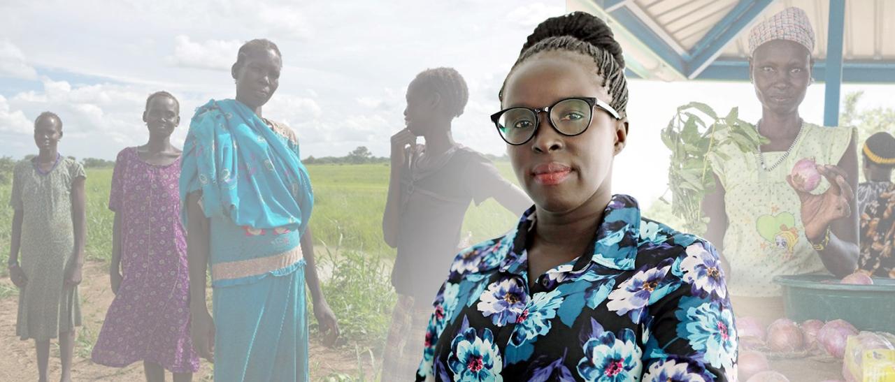 Susan Sebit is a lawyer in South Sudan