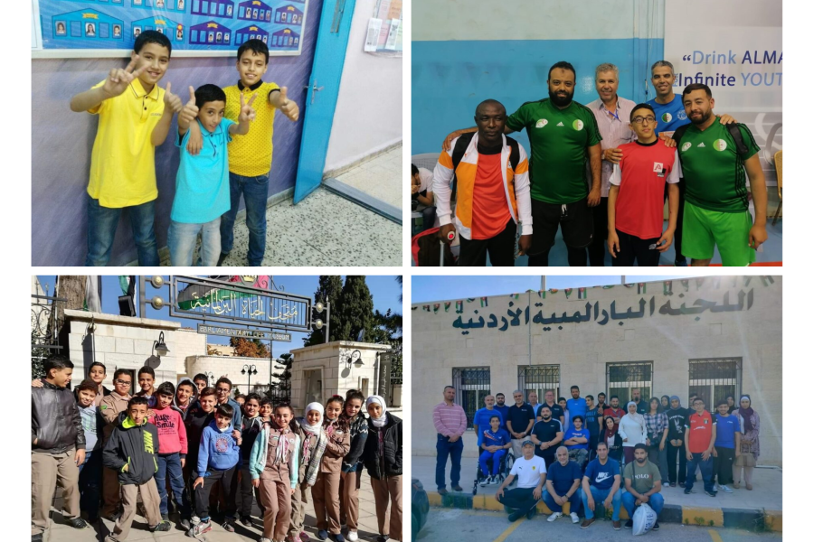 Caption: Inspired by a Jordanian table tennis champion with disability, Hasan dedicated himself to the sport. Hasan achieved an impressive ranking, earning an international classification and the opportunity to participate in global championships