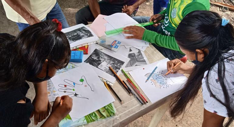 Kids drawing