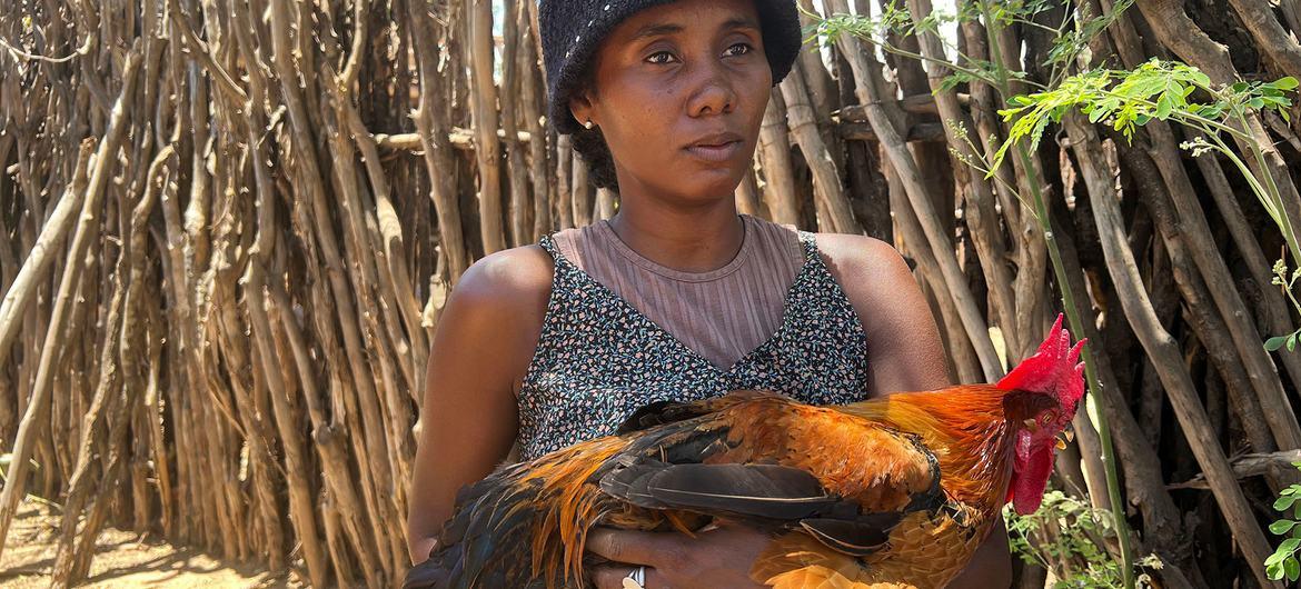 Lucette Vognentseva puede vender sus huevos a un precio cuatro veces superior al de un huevo local.