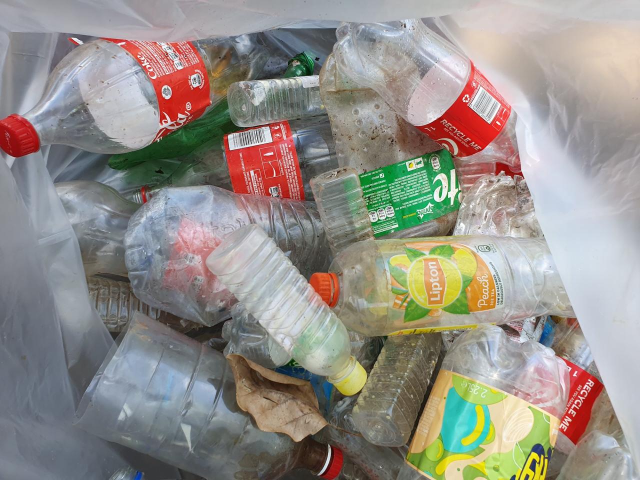 Plastic bottles