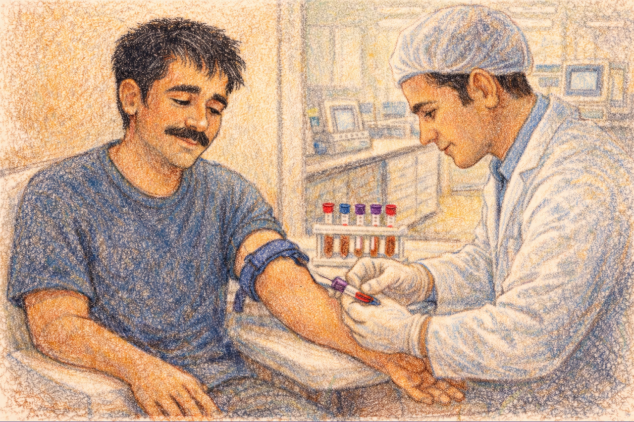 Пациент, которого лечит врач