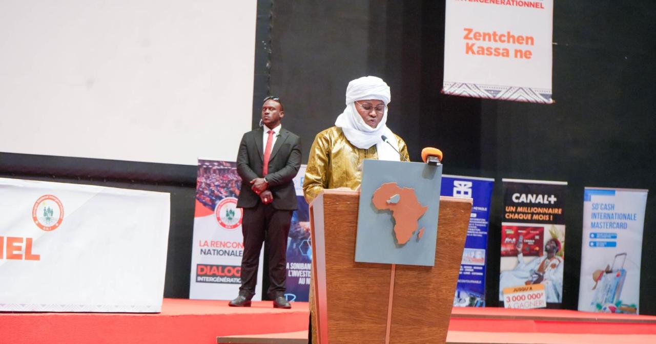 Intervention officielle lors de la Rencontre nationale du Dialogue intergénérationnel à Niamey.