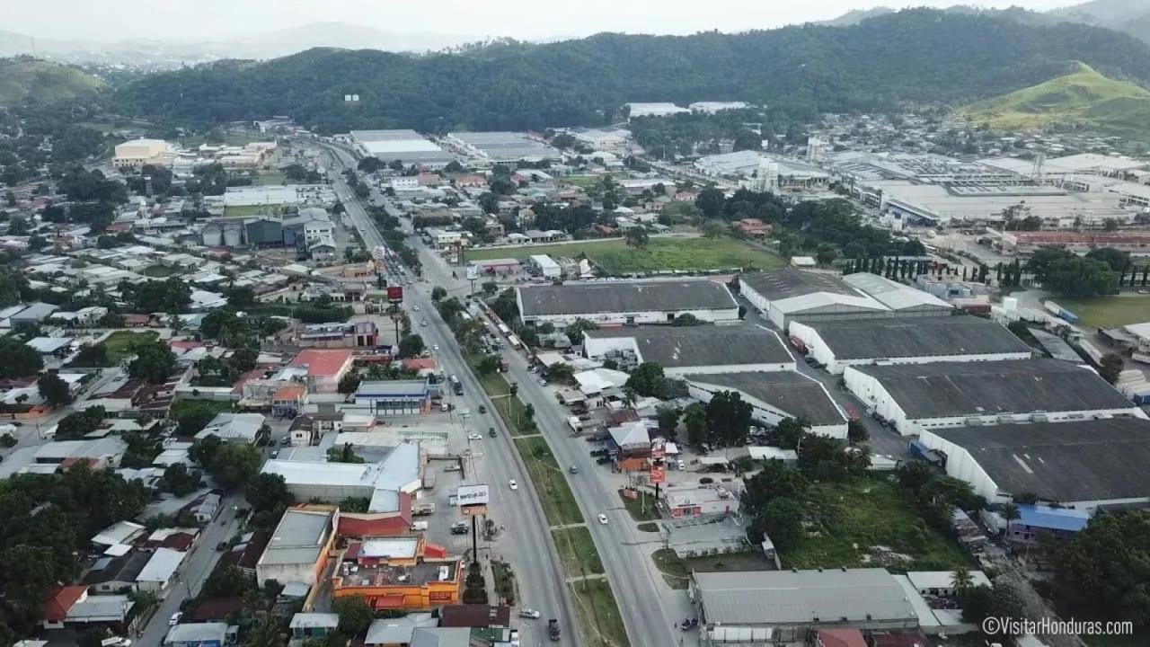 Se muestra la ciudad de Choloma