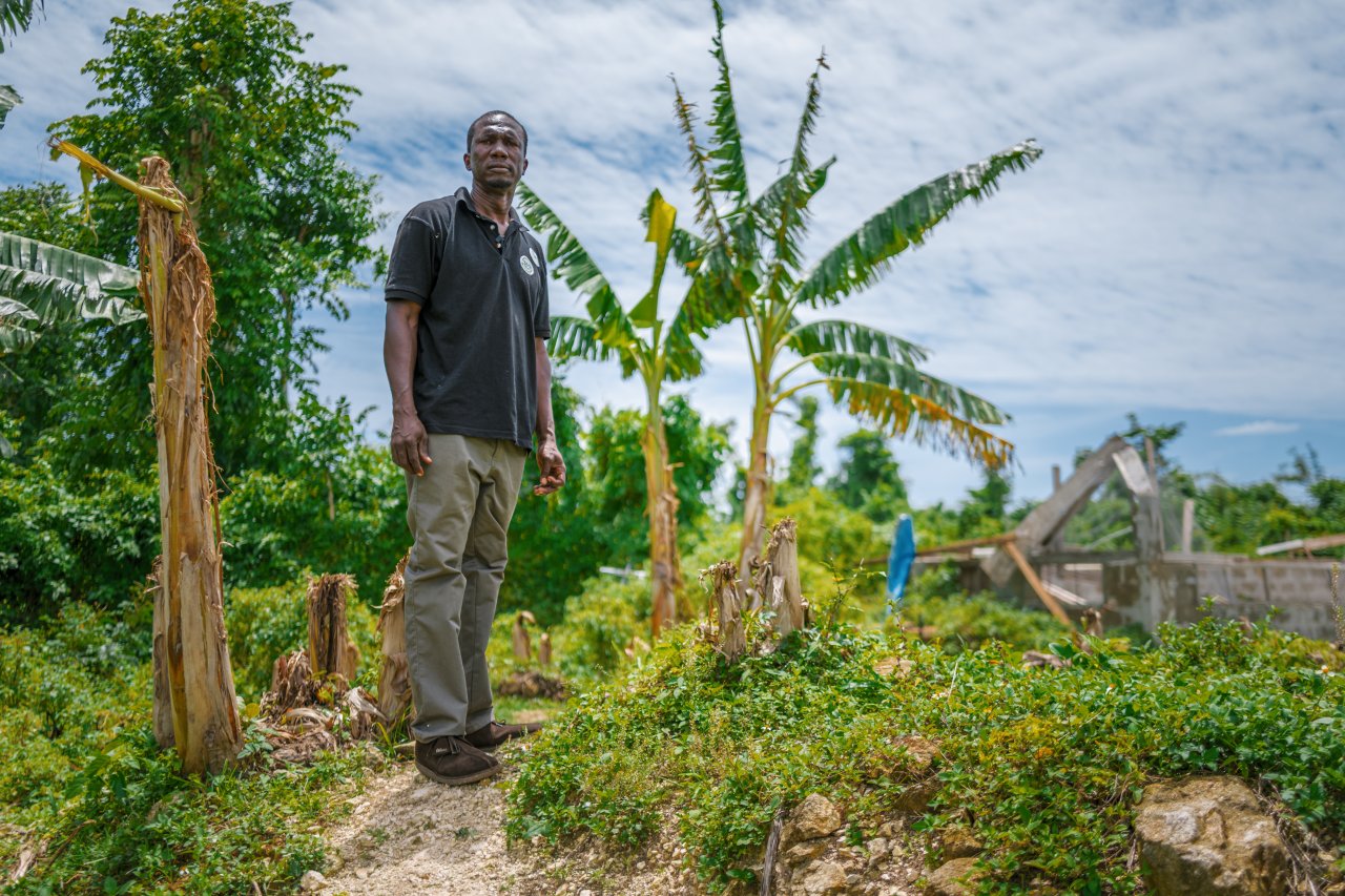 A man in Jamaica.