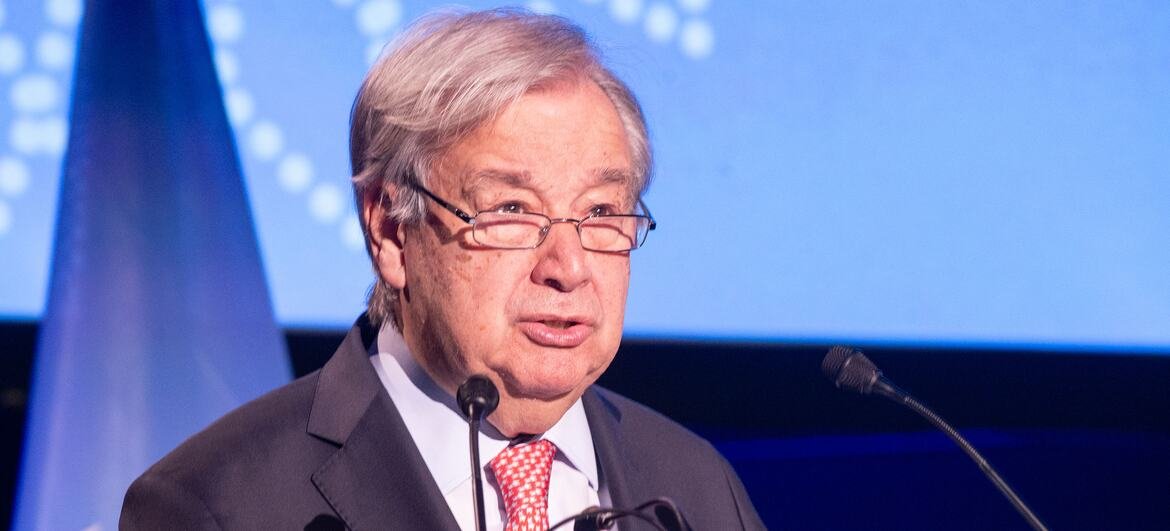 El Secretario General de la ONU.