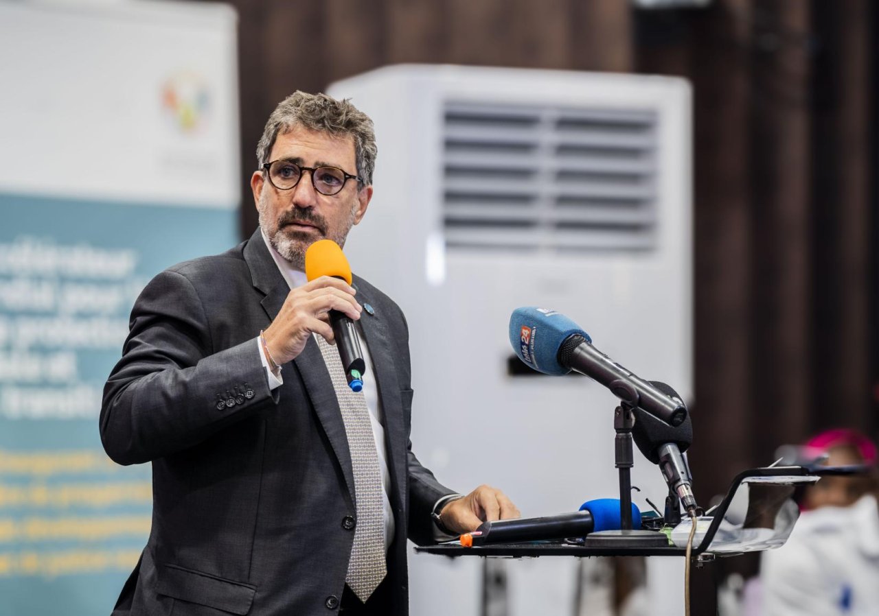 Le Coordonnateur Résident des Nations Unies en Guinée présente les priorités du partenariat en faveur d’un développement inclusif et durable.