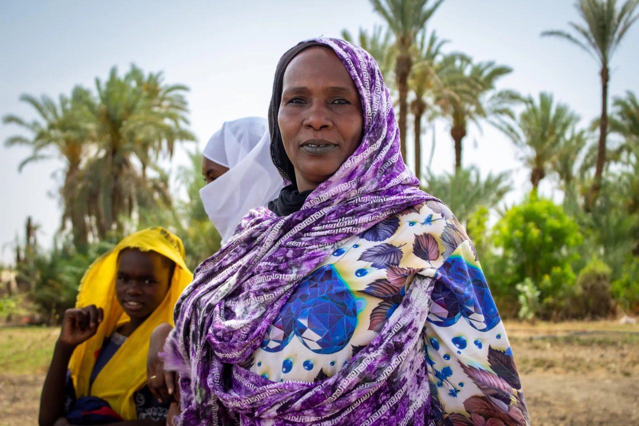 A woman farmer in Chad.
