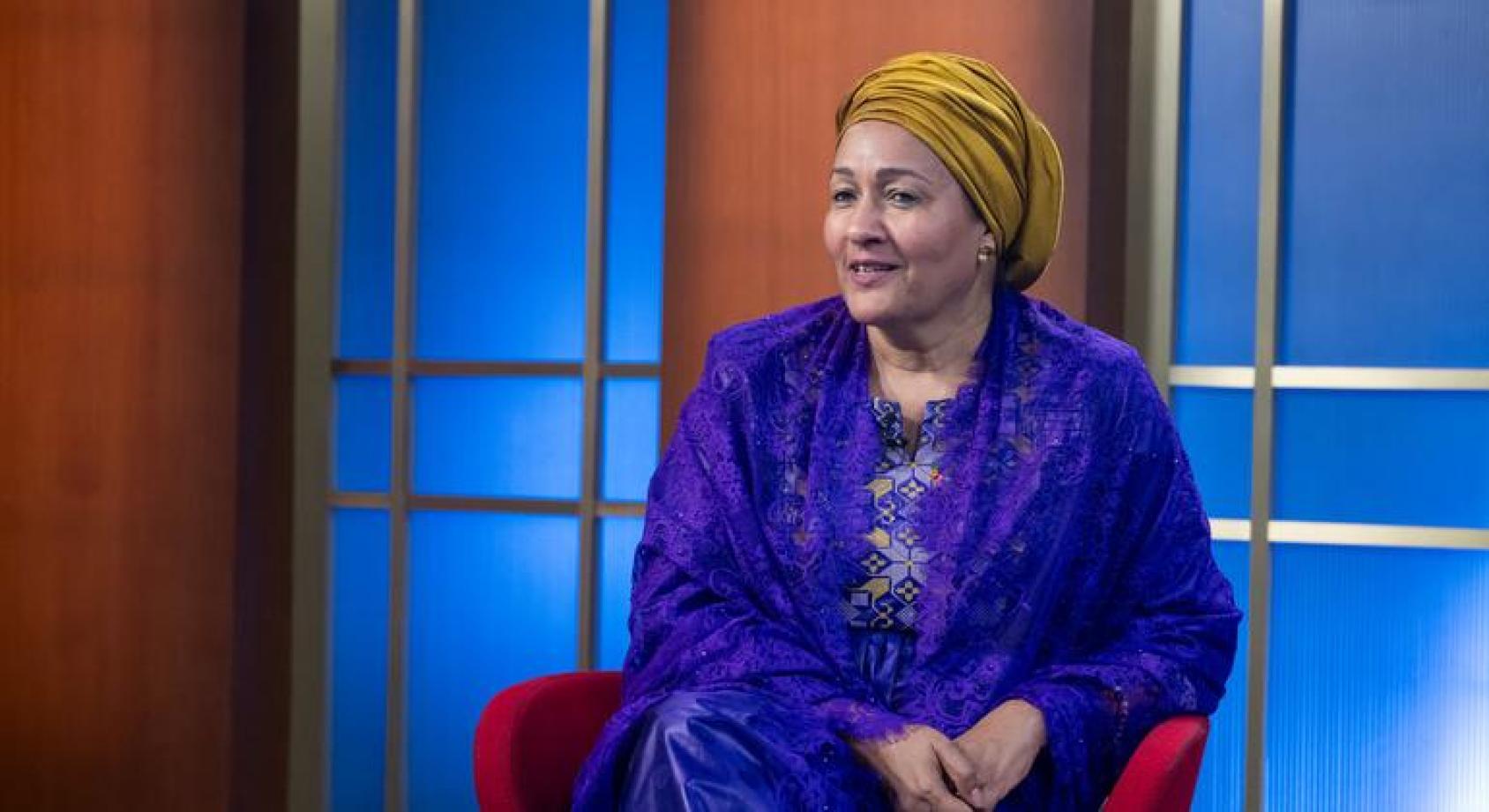 联合国副秘书长采访特写