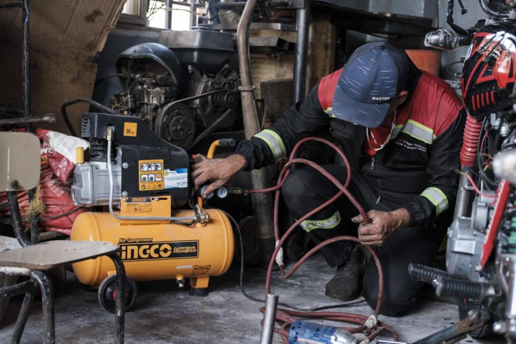 Cada reparación es también una forma de aportar a su comunidad y construir futuro desde su lugar de origen.