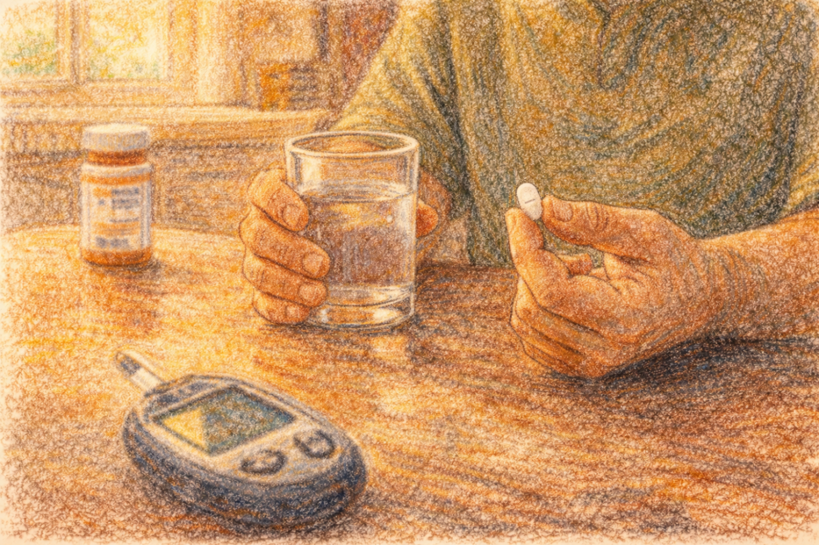 Пациент, принимающий лекарства