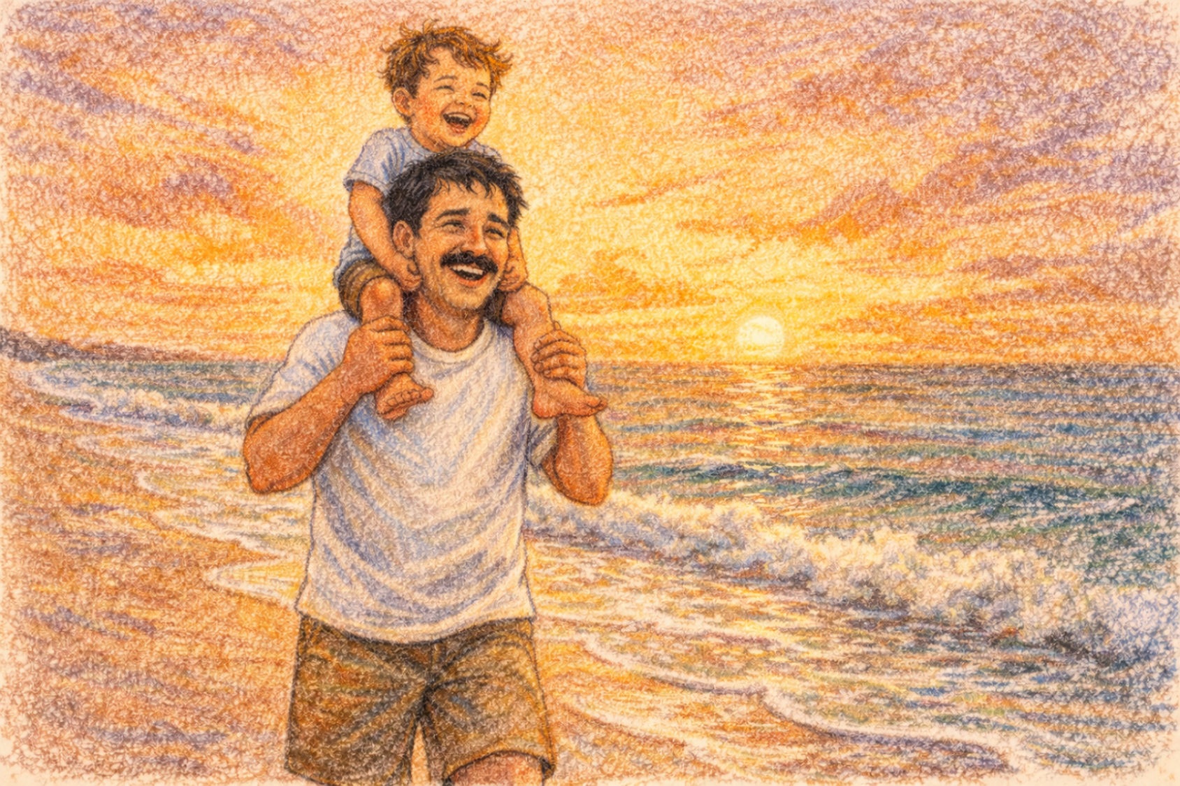 Пациент наслаждается прекрасным днем со своим сыном