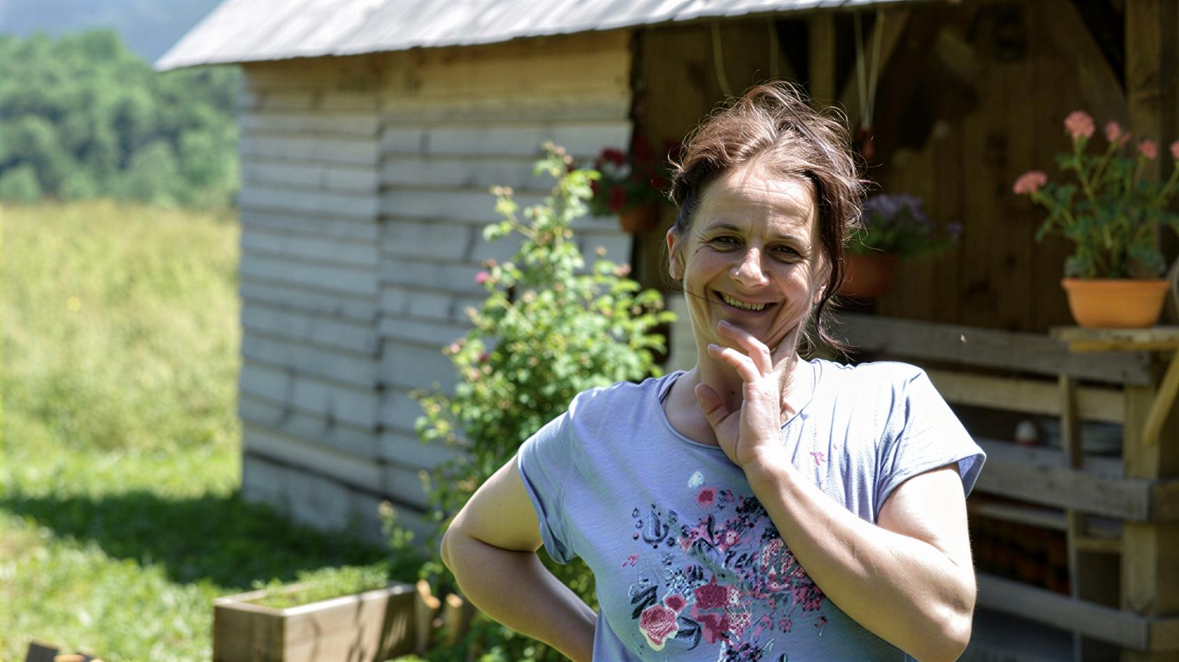 A farmer in Montenegro.
