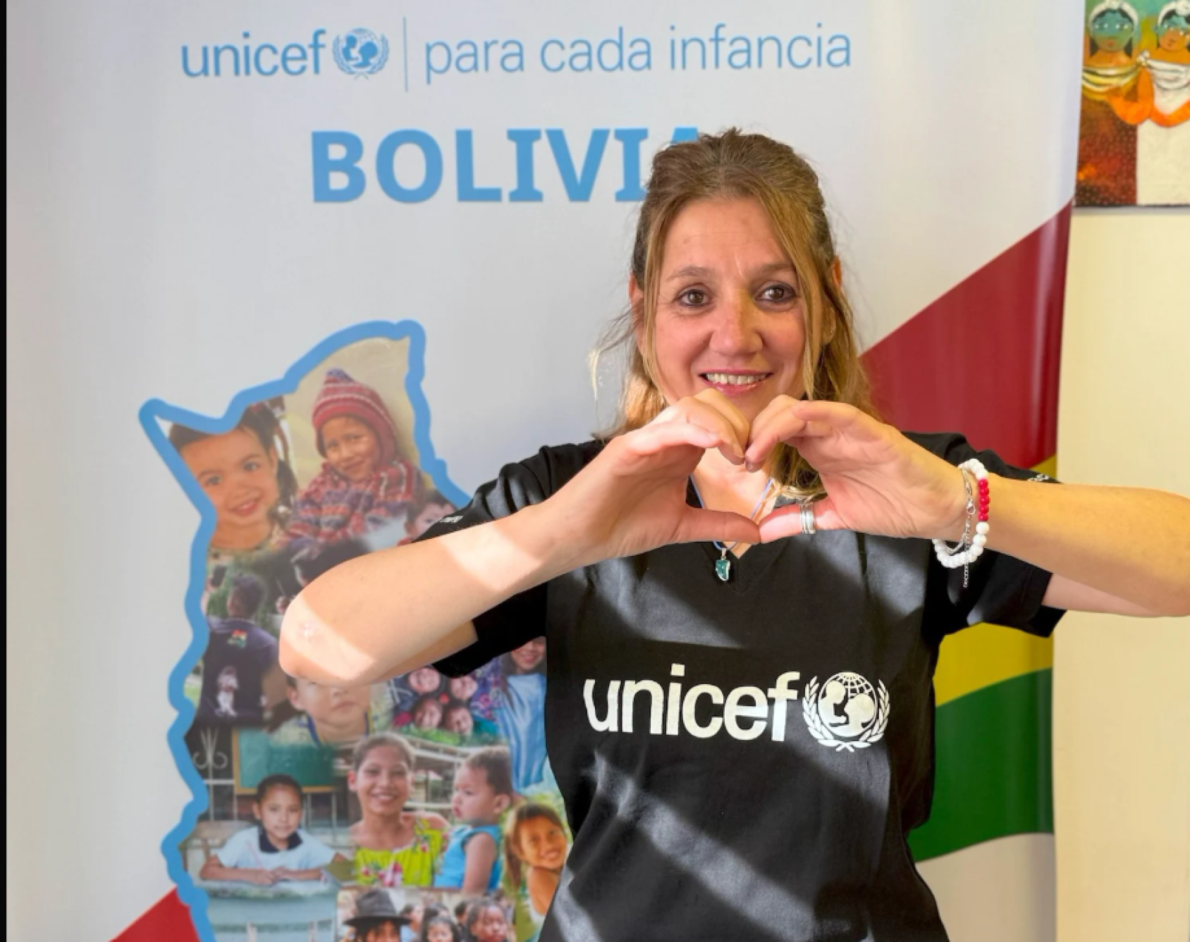 Voluntaria UNICEF