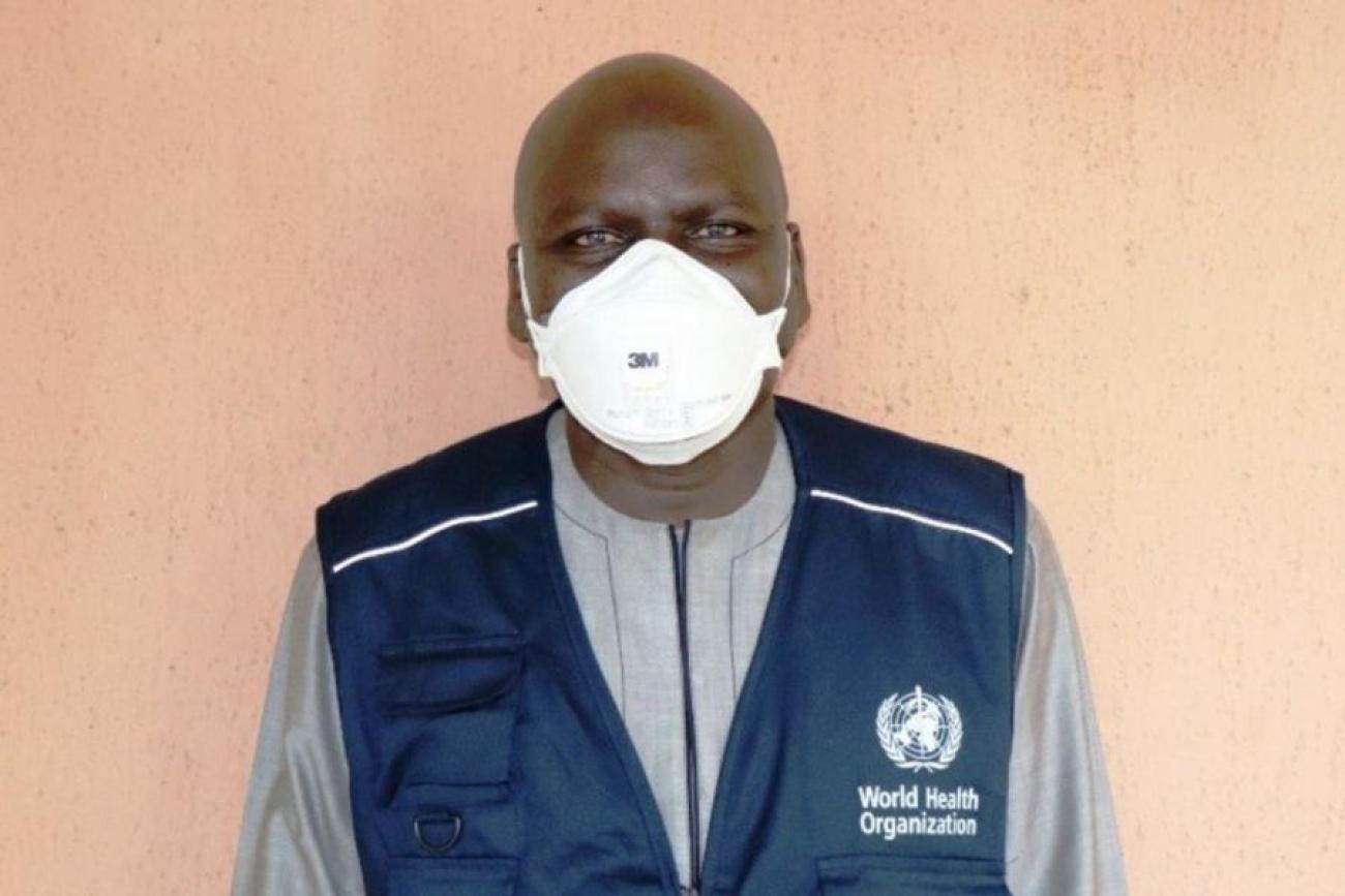 Dr. Haruna Ismaila Adamu, recovered rom COVID-19 after taking the proper precautions.