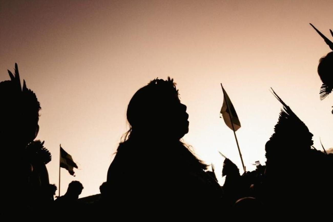 Yanomami women in Brazil.
