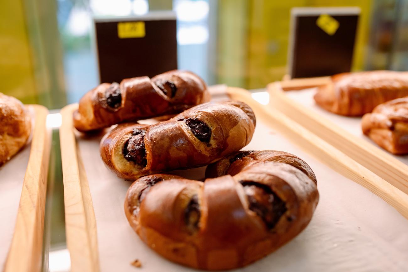 Se muestra el pan tradicional de Moldova