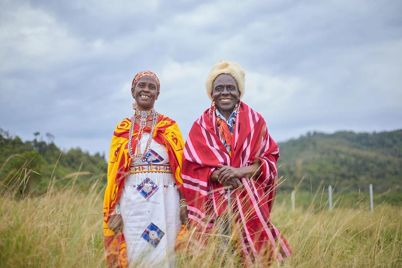 Two Indigenous women in Kenya.